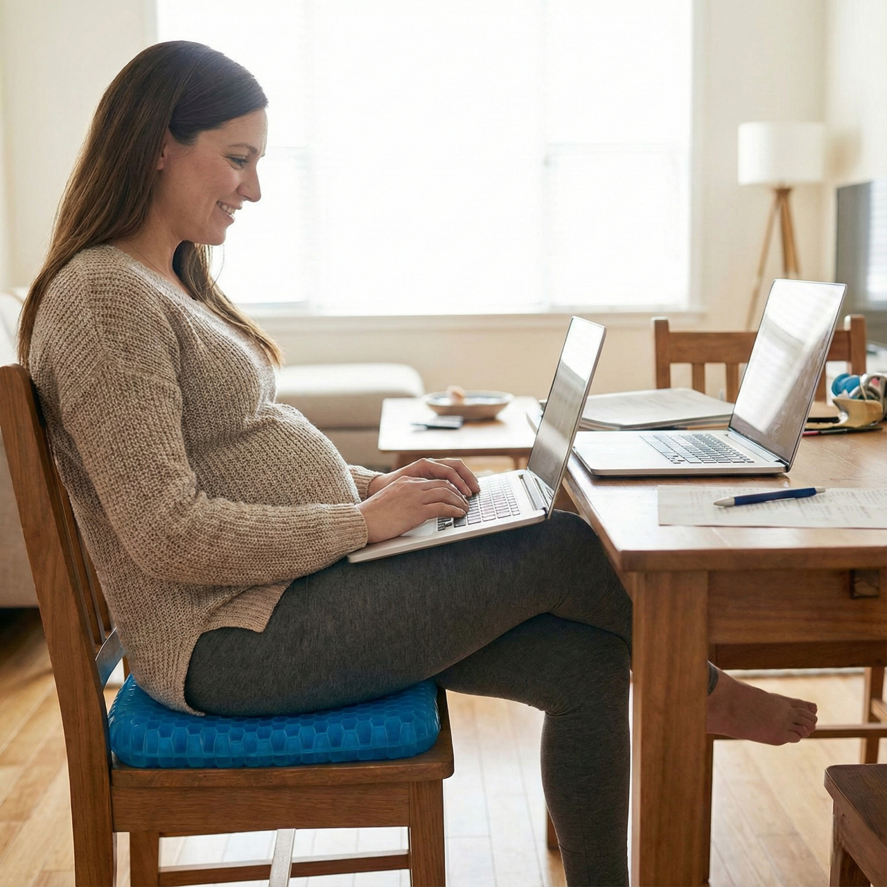 Tacens™ Gel Cushion Support For Back & Hip Relief