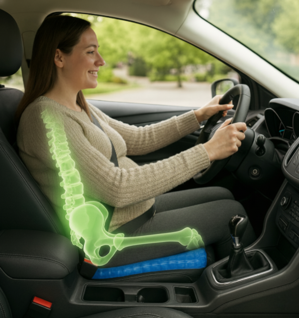 Tacens™ Gel Cushion Support - Make Driving More Comfortable Again