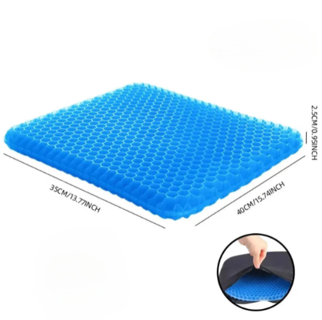 Tacens™ Gel Cushion Support For Back & Hip Relief
